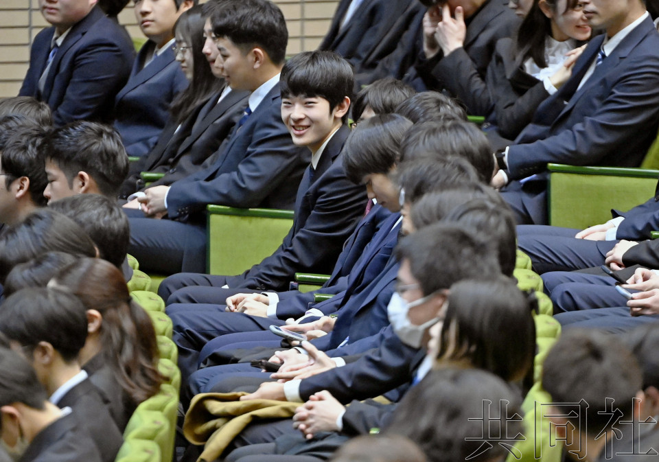 秋筱宫家长子悠仁升入筑波大学