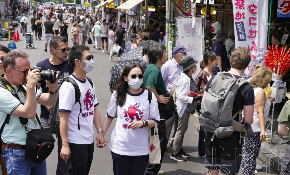 4月访日外国人约390万人次 刷新单月最高纪录