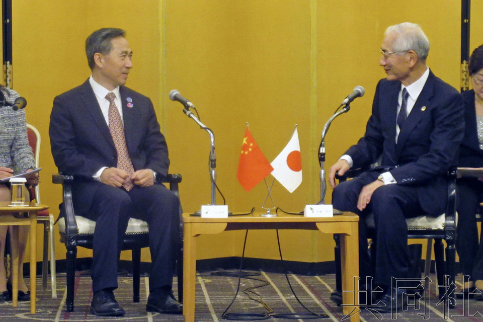 中国企业代表团与日本经济团体对话 拟今后定期访日