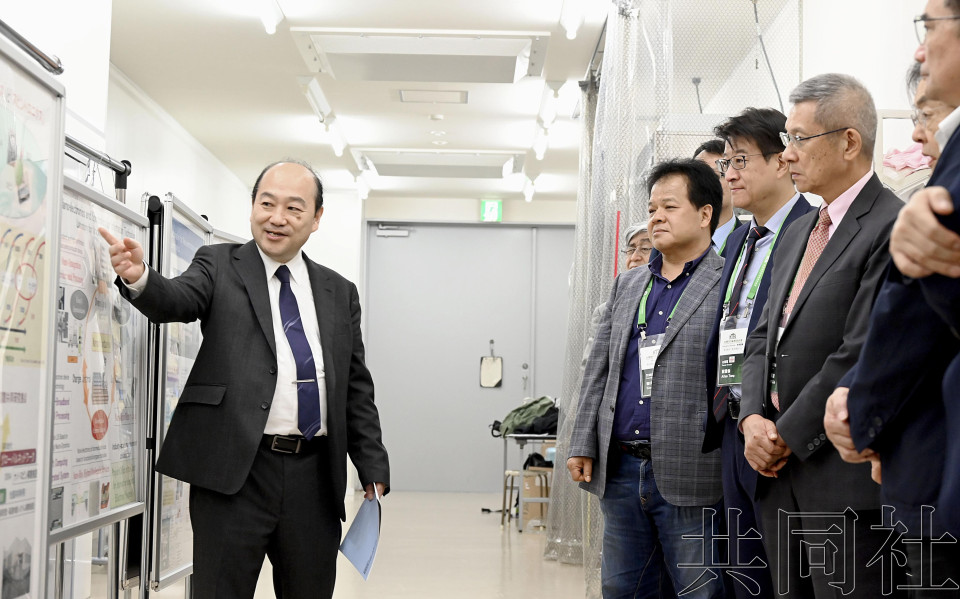 台湾半导体企业造访宫城县 参观东北大学