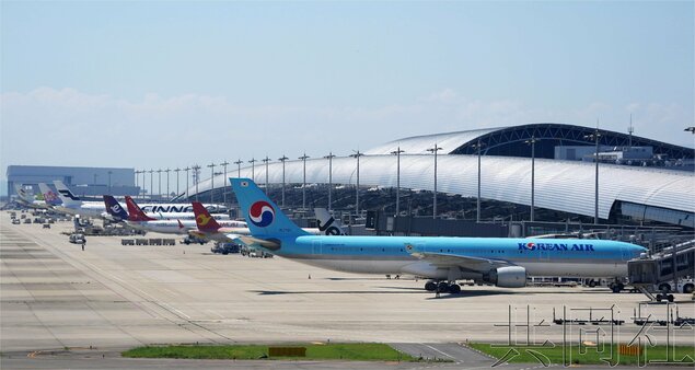 日本关西机场4月国际航线旅客减少13%
