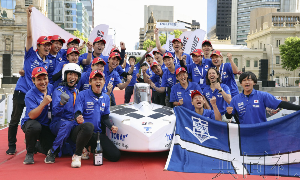 纵贯澳南北太阳能汽车赛东海大学获第五名