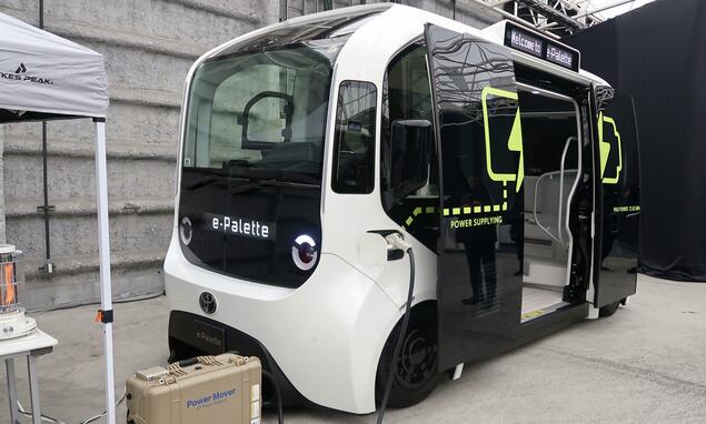 丰田向地方政府推介“e-Palette”用作移动诊所