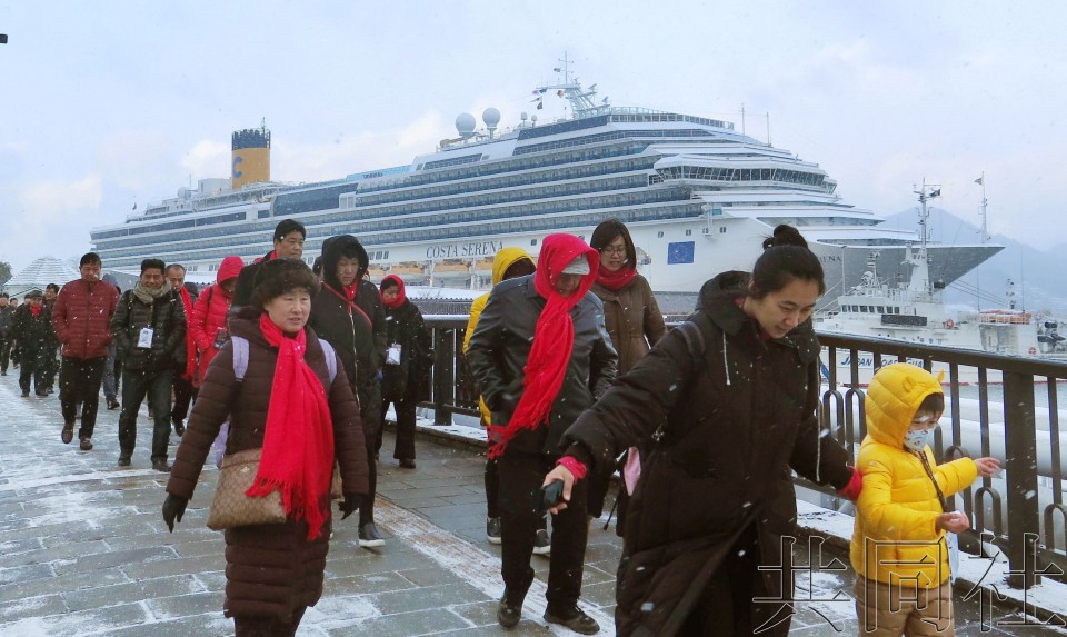 日本国交省宣布恢复接纳访日游轮
